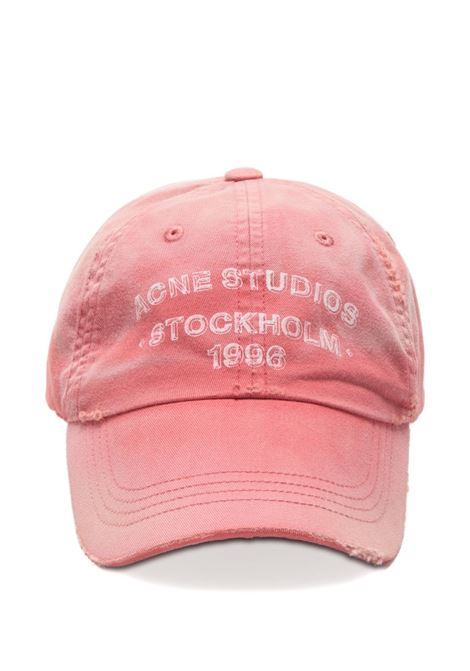 cappello spray logo unisex rosso ACNE STUDIOS | C40455ACK